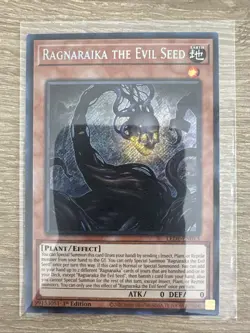 Ragnaraika the Evil Seed - LEDE-EN013 - Near Mint NM - Secret Rare - 1st Edition - Image 2