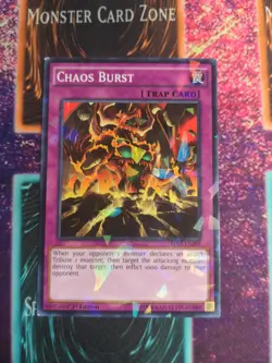 Yu-Gi-Oh! Chaos Burst BP03-EN203 1st Edition Shatterfoil LP - Image 1