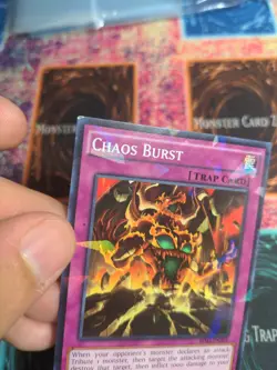 Yu-Gi-Oh! Chaos Burst BP03-EN203 1st Edition Shatterfoil LP - Image 3