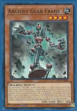 Yugioh - Ancient Gear Frame - 1st Edition Card - Image 1