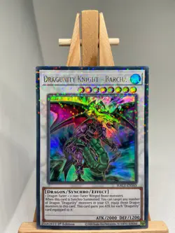 Dragunity Knight - Barcha Duel Terminal Ultra Rare 1st Ed. HAC1-EN165 NM YuGiOh - Image 1