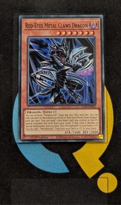 ALIN-EN025 Red-Eyes Metal Claws Dragon Super Rare 1st Ed YuGiOh - Image 1