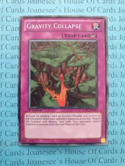 STBL-EN067 Gravity Collapse Rare Yu-Gi-Oh Card 1st Edition New - Image 1