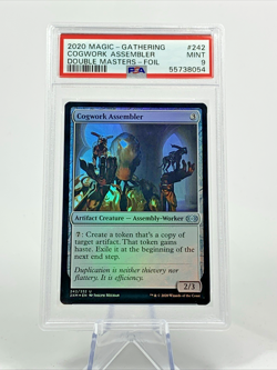 PSA 9 FOIL - COGWORK ASSEMBLER - Double Masters - MTG Magic the Gathering Card - Image 1