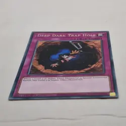 Yu-Gi-Oh! Maze of Memories Deep Dark Trap Hole MAZE-EN067 Trap Card 1st (2) - Image 3