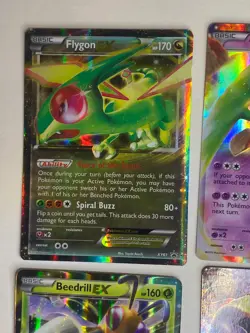 Pokemon TCG Card Lot - 7 Cards - XY Promo - EX Holographic - Nearmint to Light P - Image 3