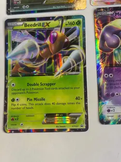 Pokemon TCG Card Lot - 7 Cards - XY Promo - EX Holographic - Nearmint to Light P - Image 5