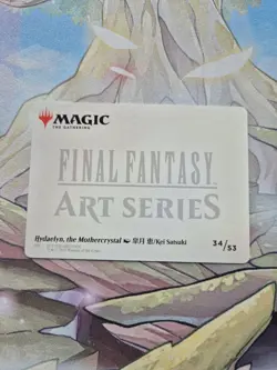 MTG Final Fantasy - Hydaelyn, the Mothercrystal Art Series Card 34/53 NM - Image 2