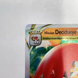 Hisuian Decidueye VSTAR 084/189 Ultra Rare SWSH10: Astral Radiance Pokemon Card - Image 3