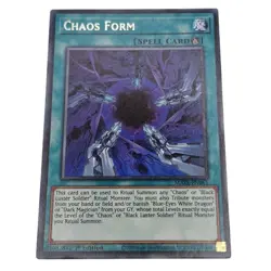 Yu-Gi-Oh! Maze of Memories Chaos Form MAZE-EN061 Spell Card 1st Edition 2023 (3) - Image 1