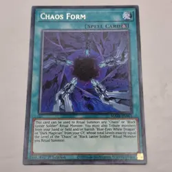 Yu-Gi-Oh! Maze of Memories Chaos Form MAZE-EN061 Spell Card 1st Edition 2023 (3) - Image 2