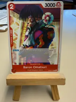 ONE PIECE Card Game: Baron Omatsuri Character Card OP06-004 Wings of the Captain - Image 1