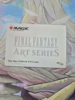 MTG Final Fantasy - Yuna, Hope Of Spira Art Series Card 48/53 NM - Image 2