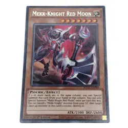 Yu-Gi-Oh! Maze of Memories Mekk-Knight Red Moon MAZE-EN045 Light Card 1st (5) - Image 1