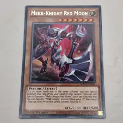 Yu-Gi-Oh! Maze of Memories Mekk-Knight Red Moon MAZE-EN045 Light Card 1st (5) - Image 2