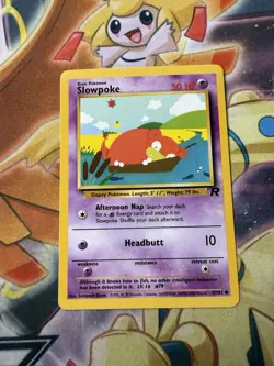 SLOWPOKE - 67/82 - Team Rocket - Pokemon Card - NM - Image 1