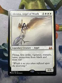1x Akroma, Angel Of Wrath- NM- The List- Mtg Magic The Gathering Card - Image 1