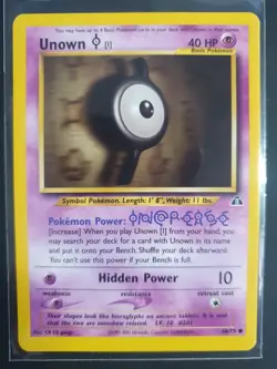 Unown [I] 68/75 - Neo Discovery Set - Pokemon Card - Excellent Condition - Image 1