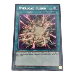 Yu-Gi-Oh! Maze of Memories Overload Fusion MAZE-EN056 Spell Card 1st Edition (4) - Image 1