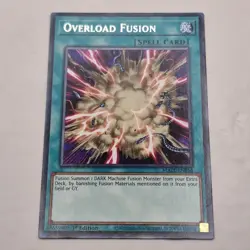 Yu-Gi-Oh! Maze of Memories Overload Fusion MAZE-EN056 Spell Card 1st Edition (4) - Image 2