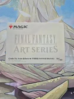 Magic MTG Final Fantasy G'raha Tia, Scion Reborn 19/53 Art Series Full Art NM - Image 2