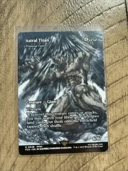 Astral Titan Primeval Titan Regular 48 Final Fantasy MTG - Image 1