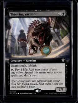 Thieving Varmint - 59 - OTC - NM - MTG Magic the Gathering - Image 1