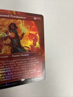 Seasoned Pyromancer Borderless Foil Double Masters 2022 MTG - Image 2