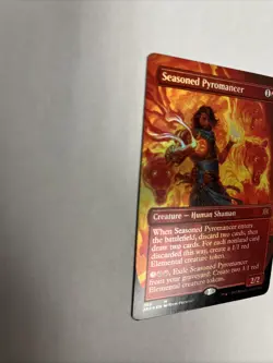 Seasoned Pyromancer Borderless Foil Double Masters 2022 MTG - Image 5