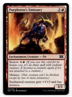 2022 MTG Purphoros's Emissary Double Masters 2022 Common #121 - Image 1