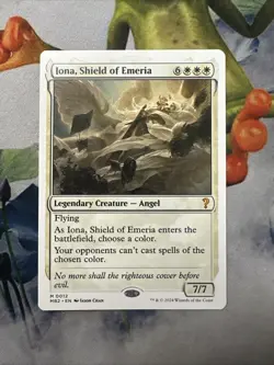 1x Iona, Shield Of Emeria- NM- Mystery Booster 2- White Border- Mtg Magic Card - Image 1