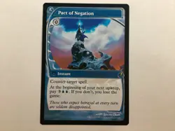 MTG Mystery Booster 2 Future Sight PACT OF NEGATION NM (0063BIN) Graded Power - Image 1