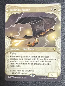 Jackdaw Savior (Showcase) Bloomburrow - Magic MTG NM Regular - Image 1