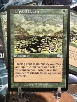 MTG | Carpet of Flowers (Urza’s Saga) | NF - Image 1