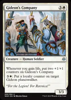 Gideon's Company - Near Mint MTG War of the Spark - Image 1