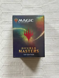 Magic The Gathering MTG - Double Masters VIP Edition Booster Box Factory Sealed - Image 1