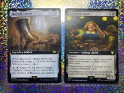2023 MTG Lord of the Rings (LTR) Rare Regular 0377 Horn of Gondor (Extended Art) - Image 1