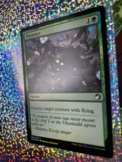 MTG Foil: WOT Rare 0057 Nature's Will; MID 193/277 Plummet - Image 5