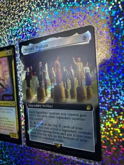 MTG: WHO Surge Foil 1070 Heroes' Podium; Foil 181/244 Truss, Chief Engineer - Image 3