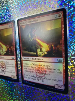 2022 MTG Streets of New Capenna (SNC) Foil 131/281 Witty Roastmaster (x2) - Image 3