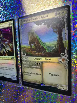 MTG Foil: ELD Mythic 277 Realm-Cloaked Giant (Showcase); 0020 Moment of Valor - Image 3