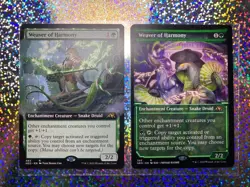 MTG Rare Regular Weaver of Harmony: 483 Extended Art; 395 Showcase - Image 1