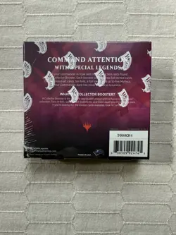 Magic The Gathering MTG - Commander Legends Collector Booster Box Factory Sealed - Image 2