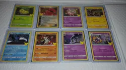 Pokemon TCG 25th Anniversary Celebrations Holo Rare Lot 8 Cards! Mew - Image 1