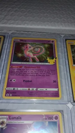 Pokemon TCG 25th Anniversary Celebrations Holo Rare Lot 8 Cards! Mew - Image 4