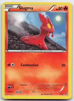 Pokemon tcg Kalos Starter Set #6/39 Slugma Lightly played - Image 1