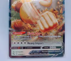 Slaking V 058/078 Ultra Rare Holo Pokemon TCG Pokemon Go NM Fresh Pull - Image 3
