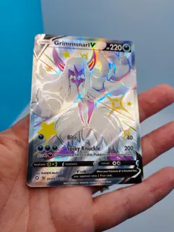 Grimmsnarl V SV116/SV122 Full Art Holo Rare Shiny Vault Pokemon Shining Fates NM - Image 5