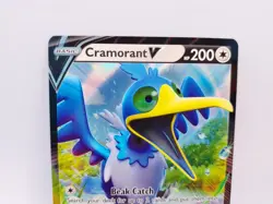 Cramorant V 054/072 Holo Ultra Rare Shining Fates Pokemon TCG NM Fresh Pull - Image 2