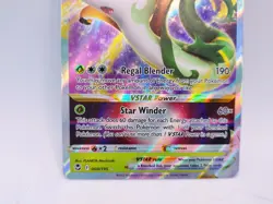 Serperior VSTAR 008/195 Holo Ultra Rare Silver Tempest Pokemon NM Fresh Pull - Image 3
